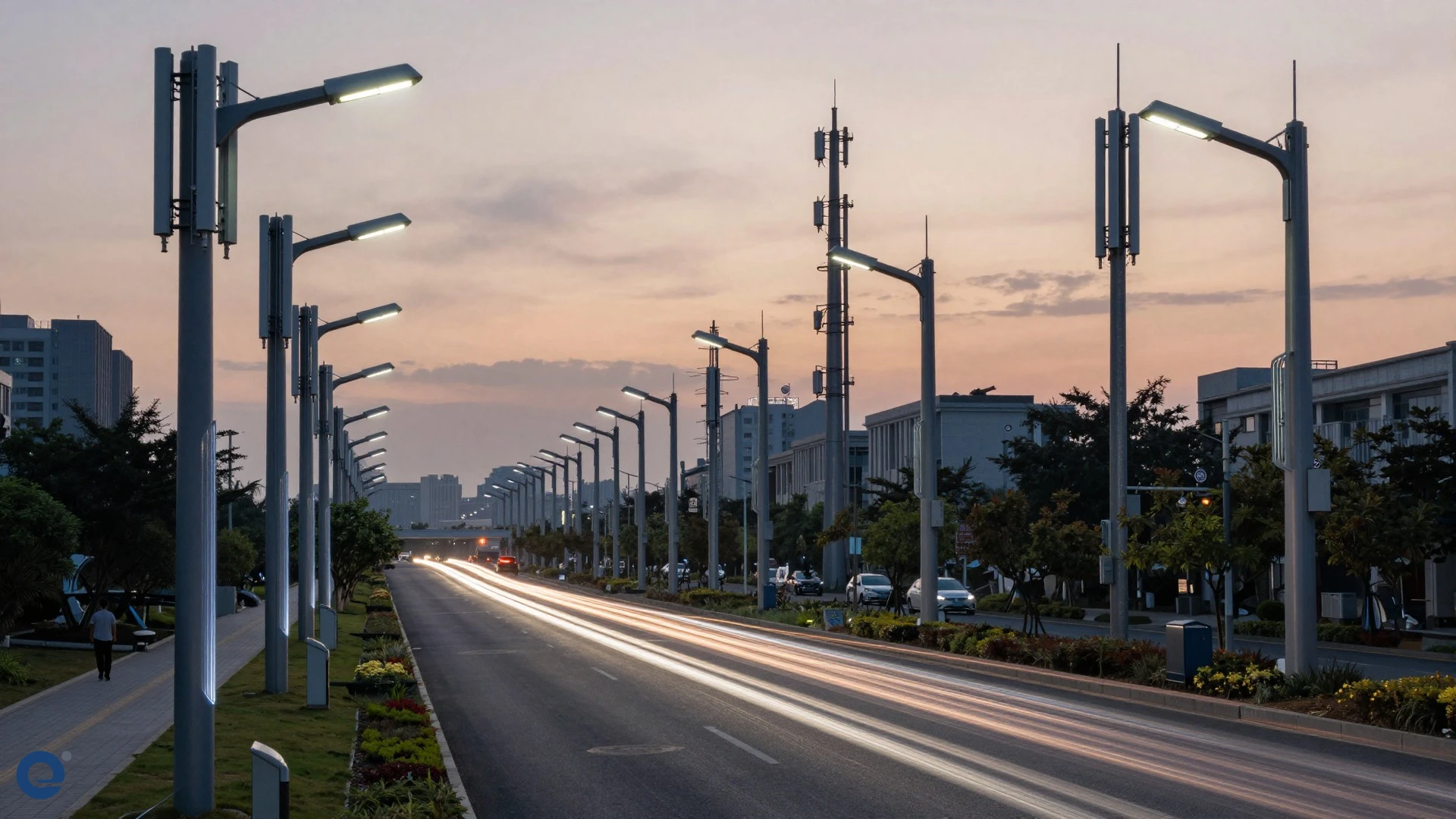 Chia sẻ hạ tầng viễn thông với giao thông điện lực chiếu sáng mở rộng không gian triển khai 6g