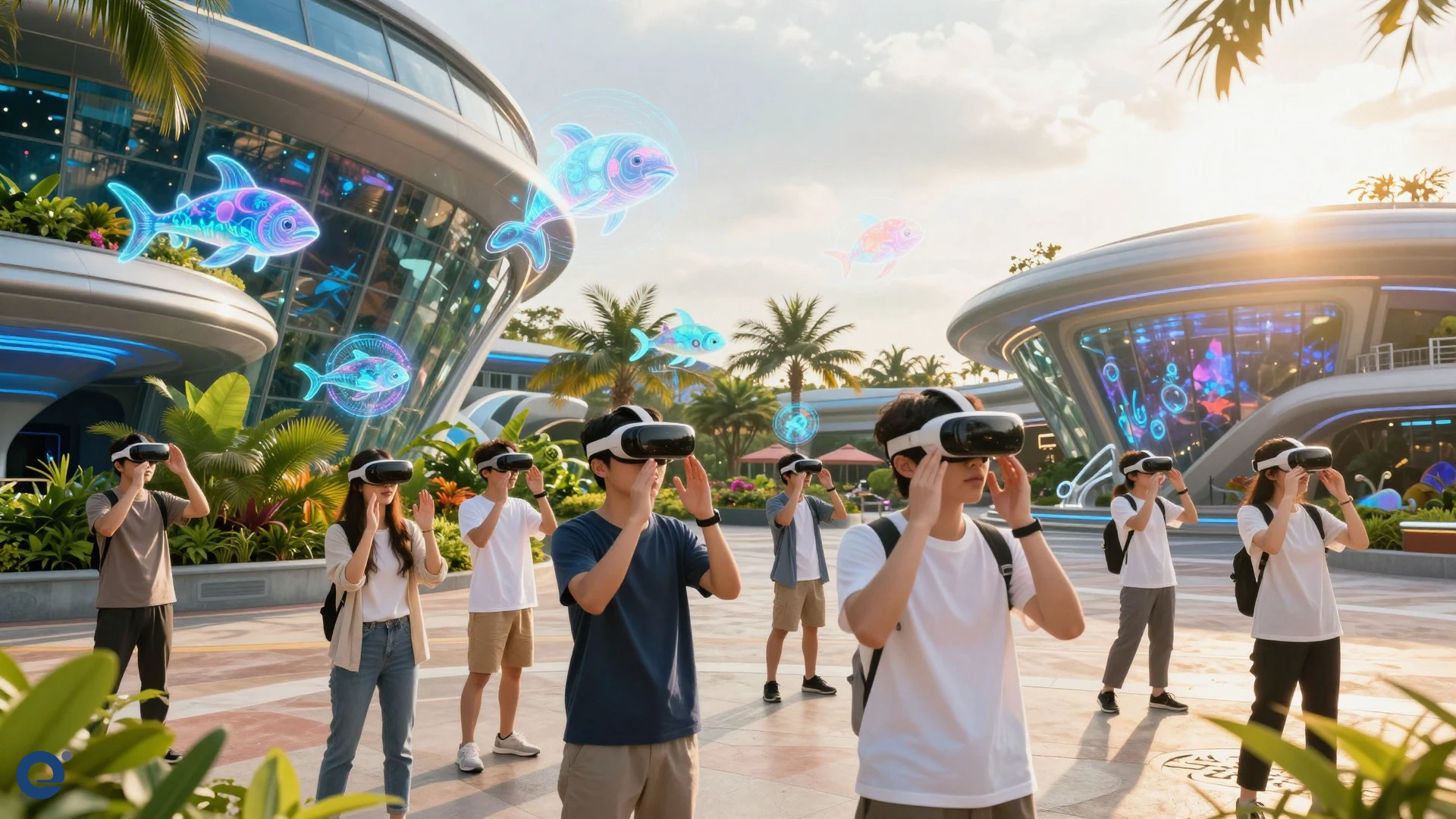 Vinpearl Land và công nghệ giải trí tương tác thực tế ảo tăng cường