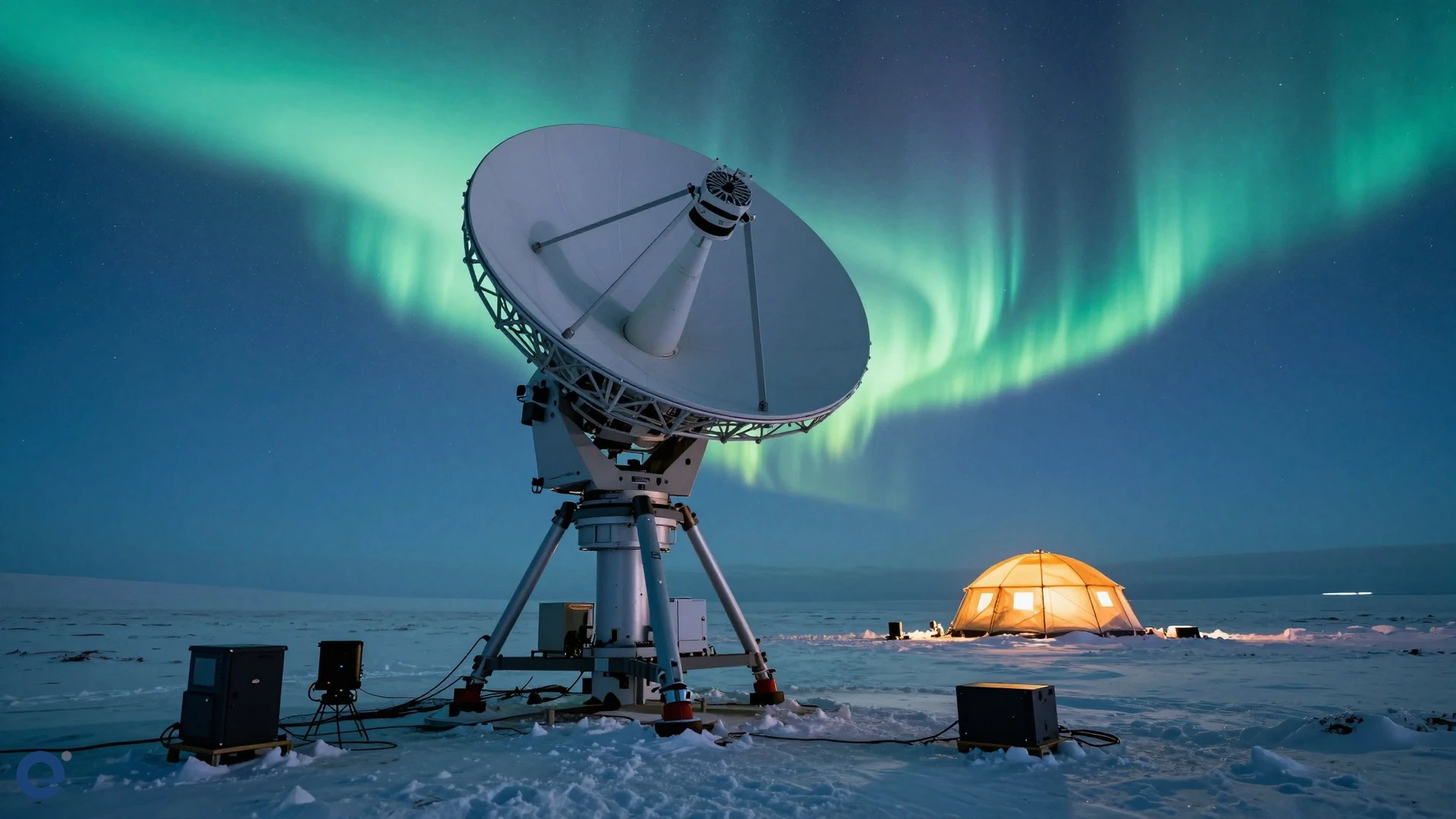 Satellite internet enables scientific research in isolated locations