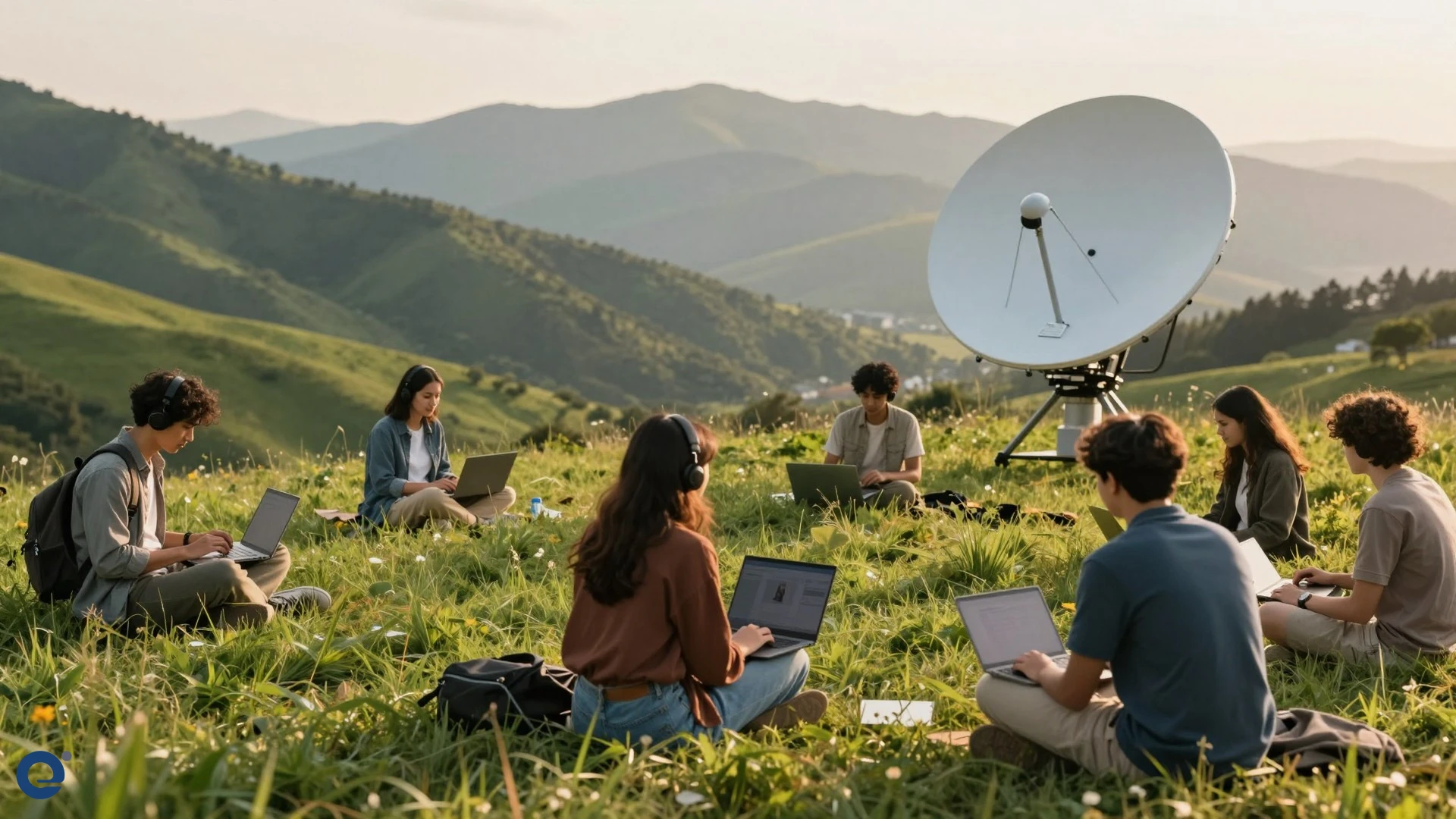 Giáo dục trực tuyến không khoảng cách với Internet Starlink cho học sinh sinh viên
