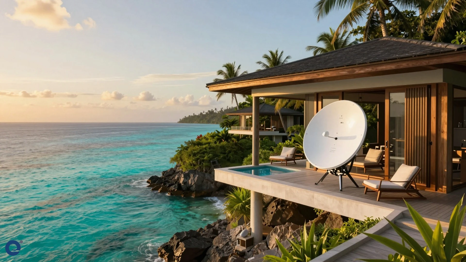 Starlink giải pháp Internet cho các khu nghỉ dưỡng biệt lập và resort cao cấp