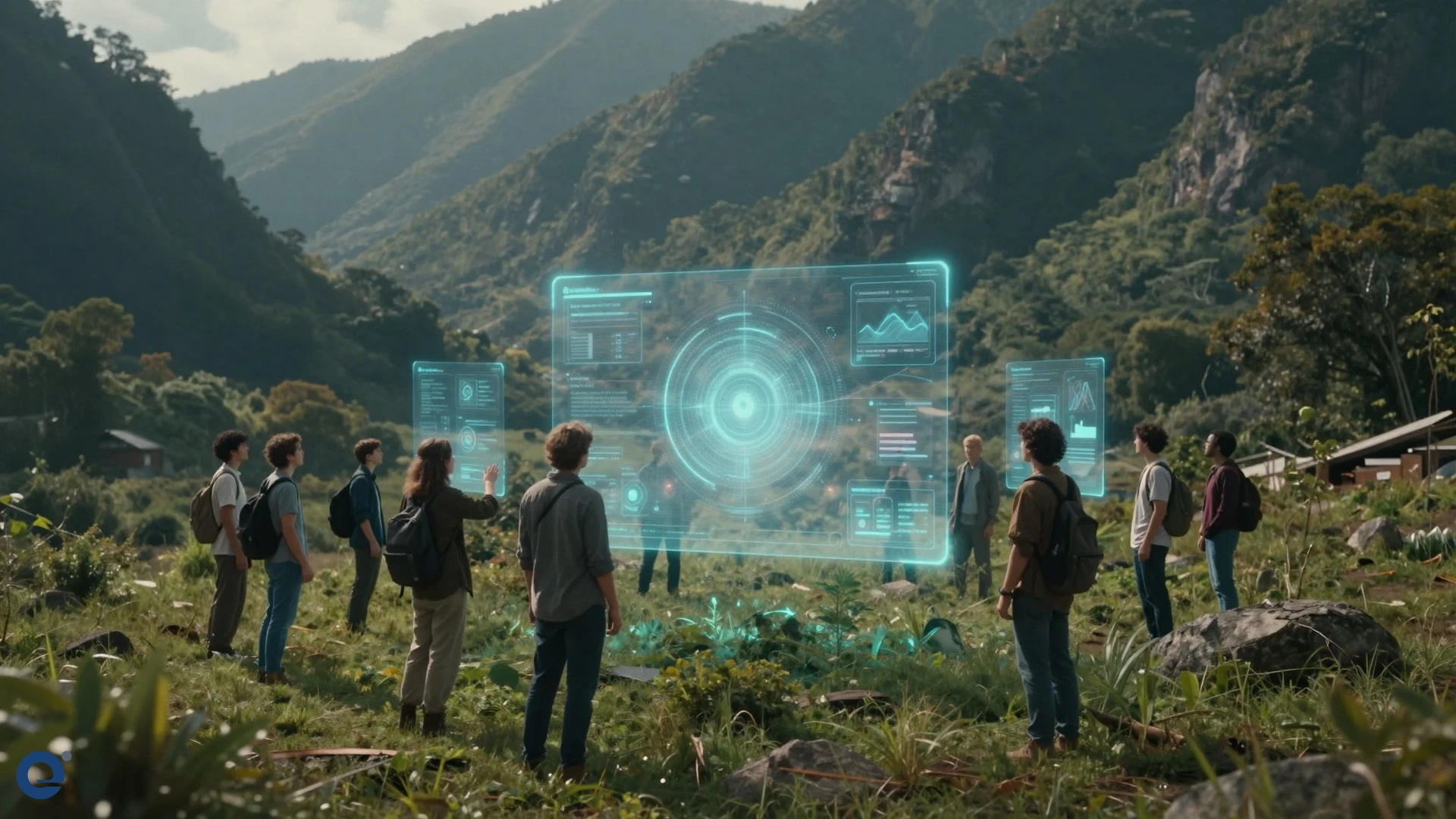 AI as a tool for global problem solving without device dependency