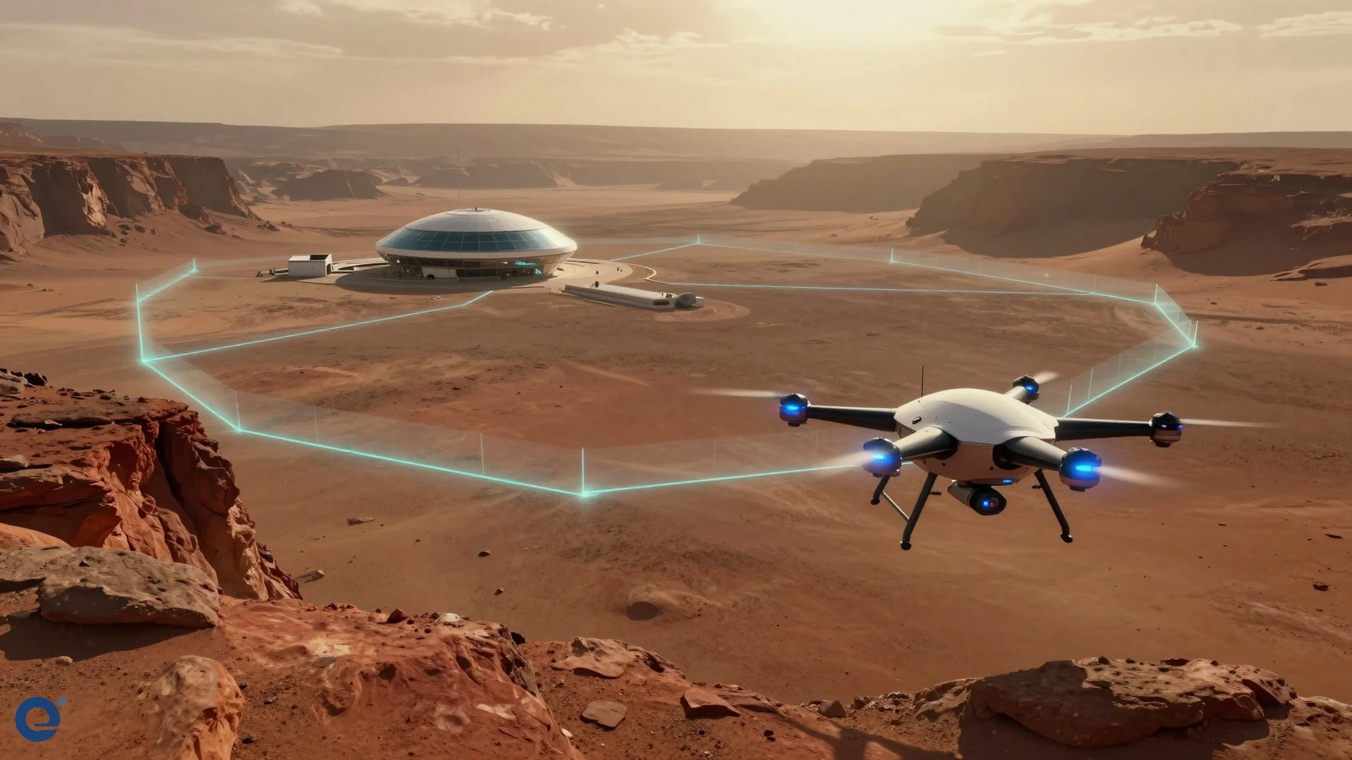 AI as the guardian of Martian environmental protection: Legal challenges and governance