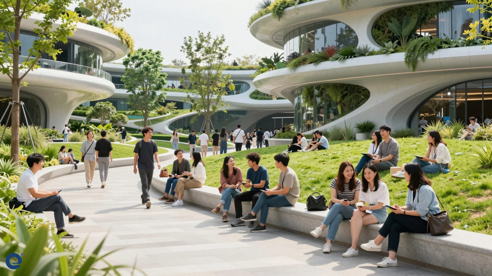 Xã hội không màn hình: Lợi ích xã hội từ môi trường sống tích hợp AI không thiết bị