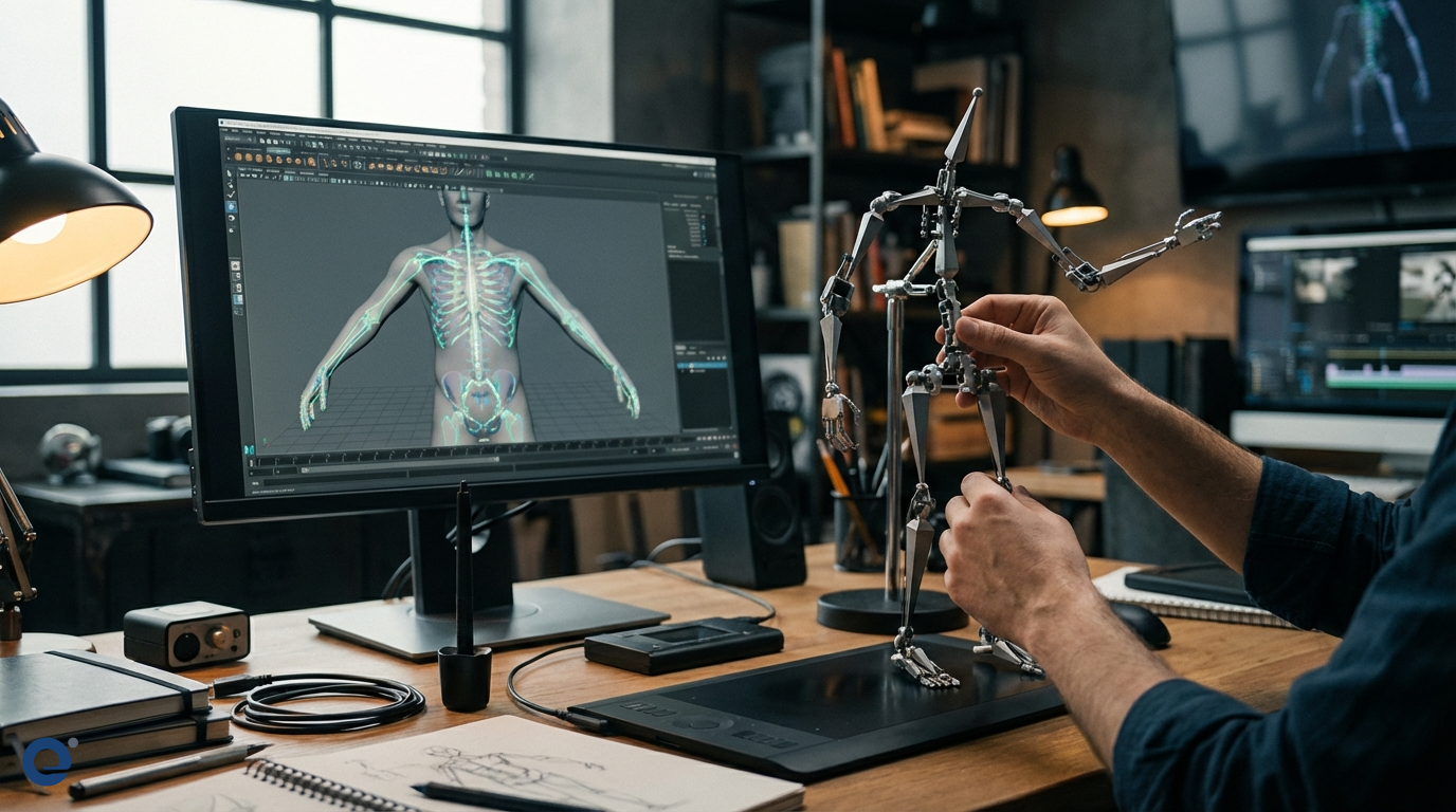 The comprehensive character rigging process: Bringing 3D models to life